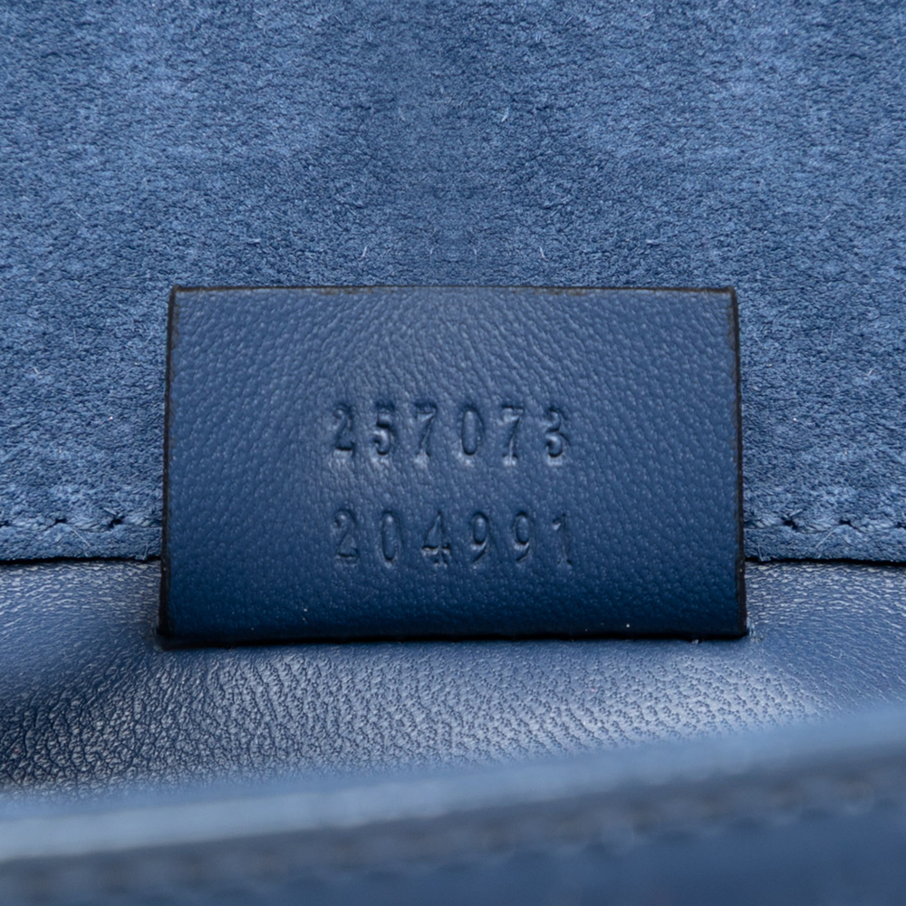 Pre-Loved Gucci Microguccissima Patent Broadway Clutch - Picture 6 of 7